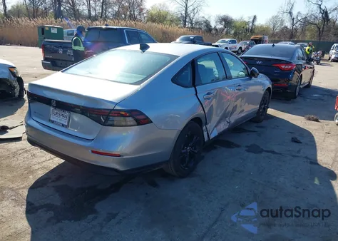 2025 Honda Accord Se from USA, damaged, VIN 1HGCY1F45SA008177